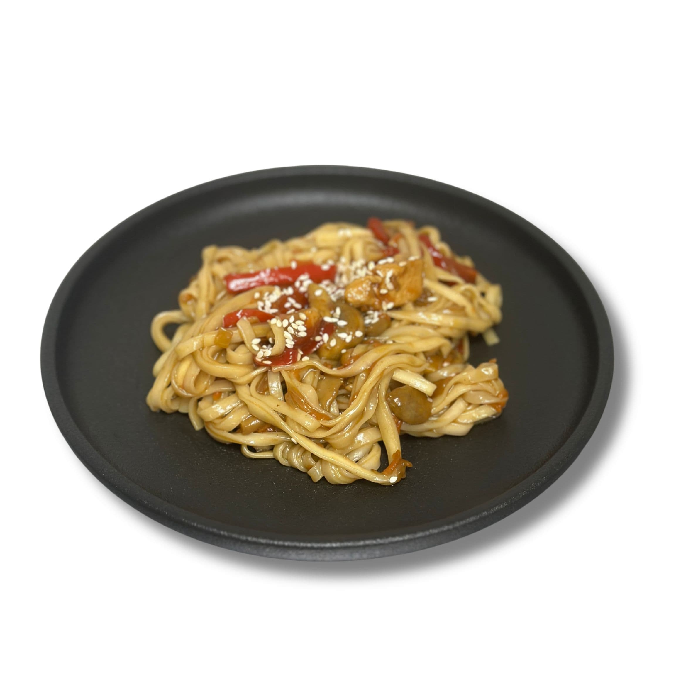 Вок с курицей и овощами